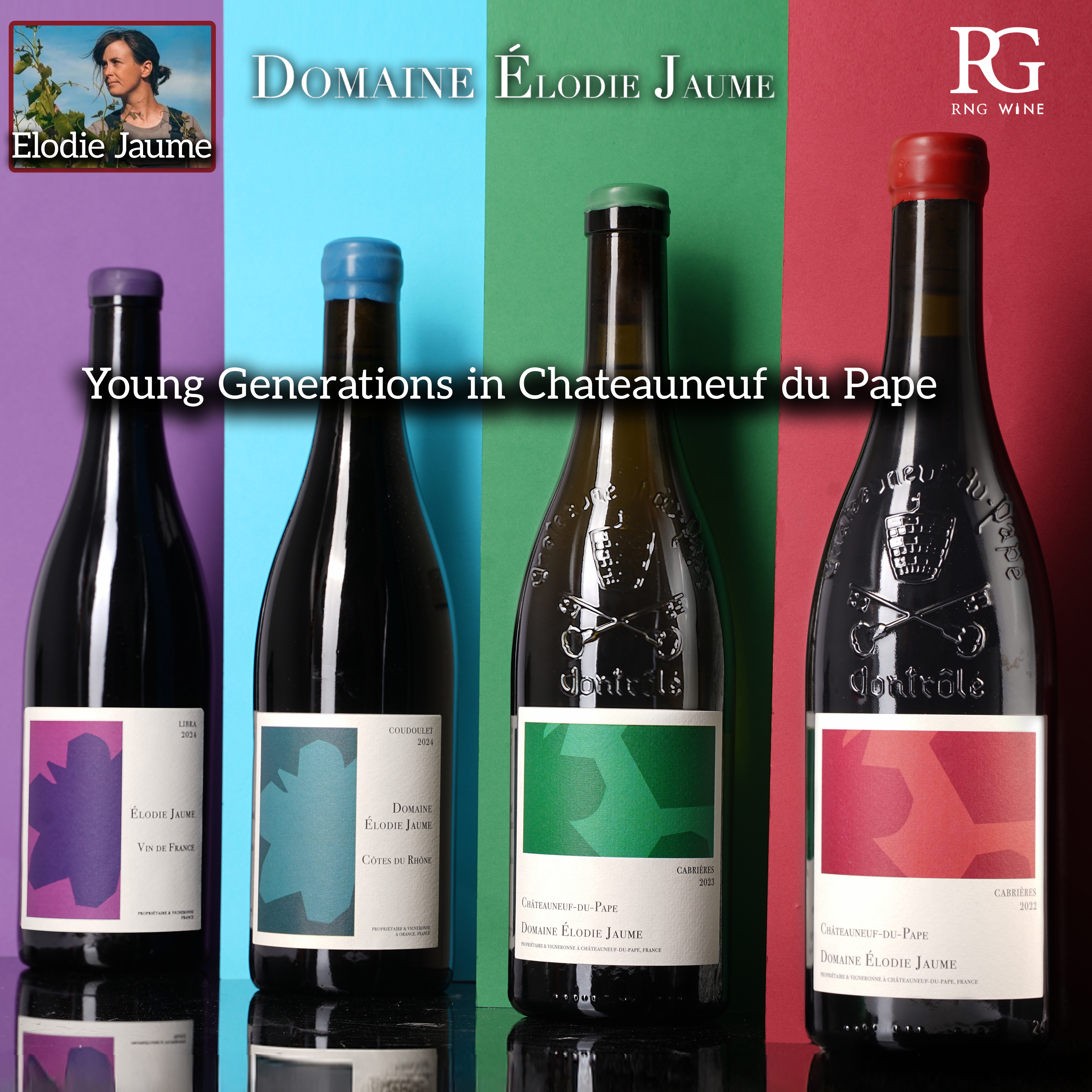 Elodie Jaume Cotes du Rhone Rouge Coudoulet 2024