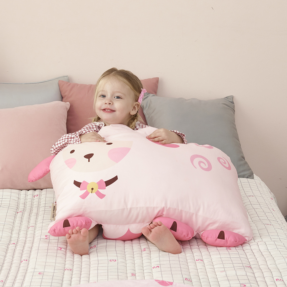 【特殊回歸款】Milo&Gabby美國 動物好朋友超細纖維防蟎大枕心+枕套組｜MELISSA綿羊