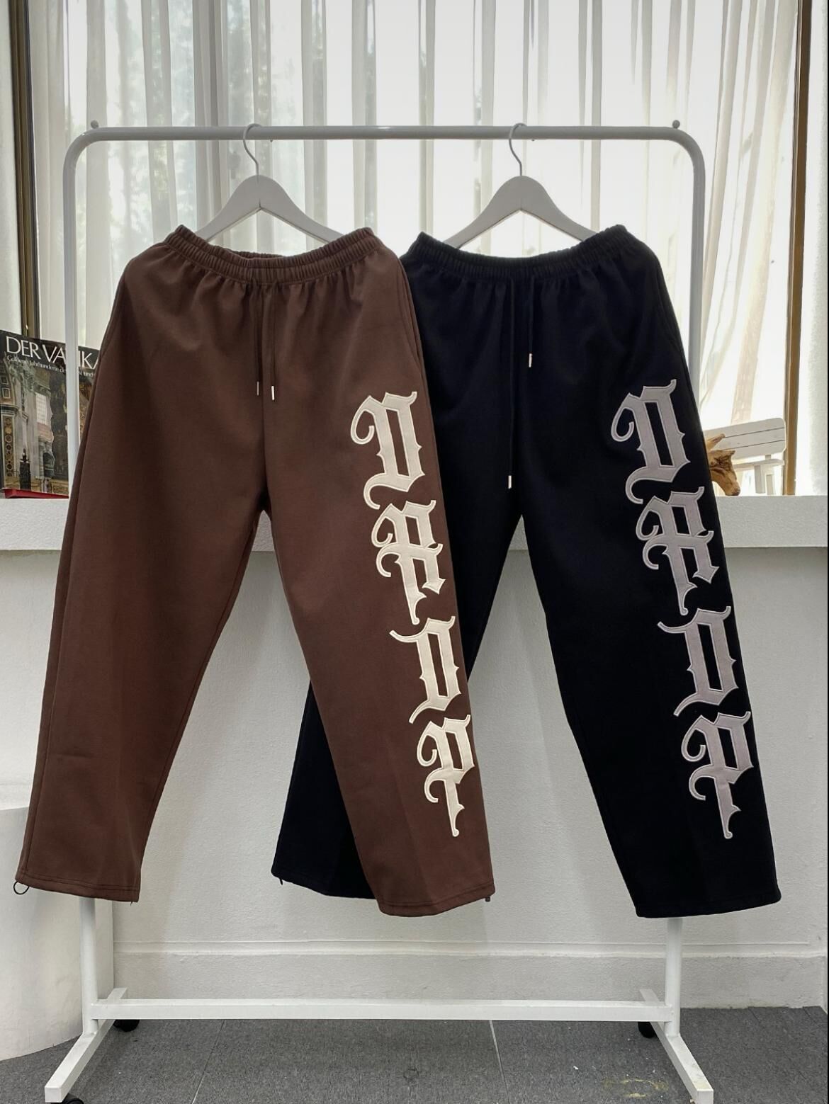 英文字可束腳運動褲 FORCE-007P