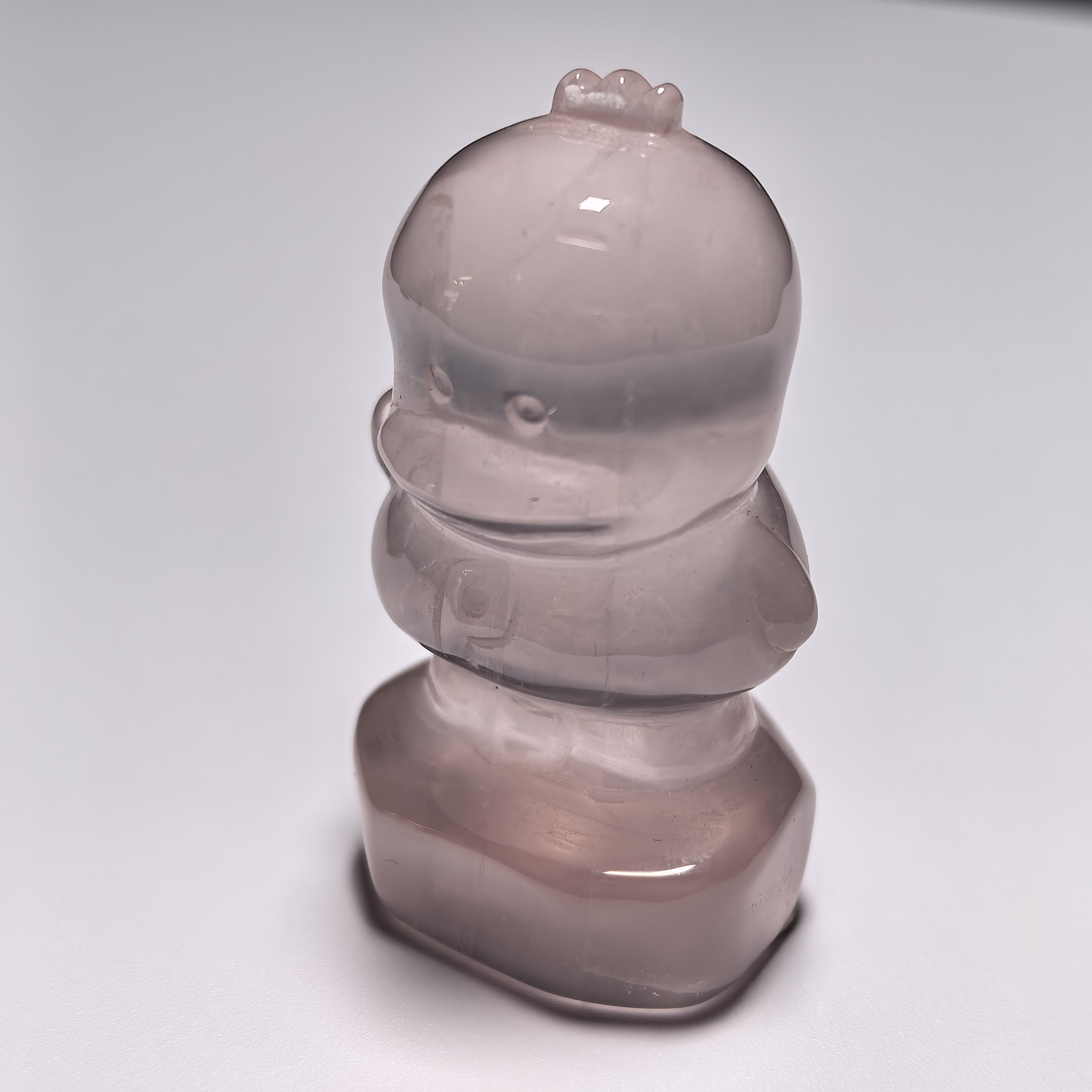 粉晶AP鴨擺件 CC902