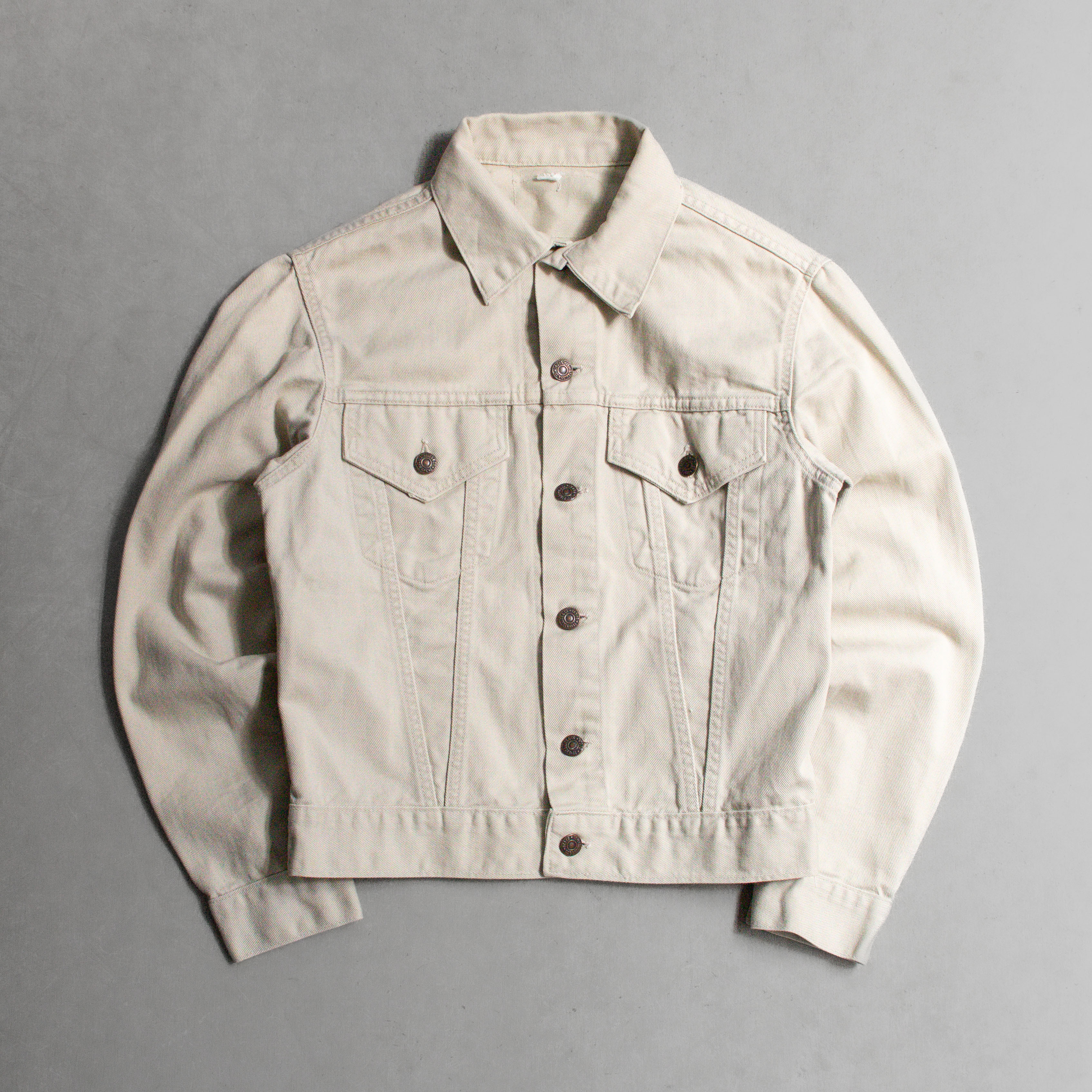 60S LEVIS 840B WHITE TWILL JACKET 美國製 米白 斜紋 夾克 外套