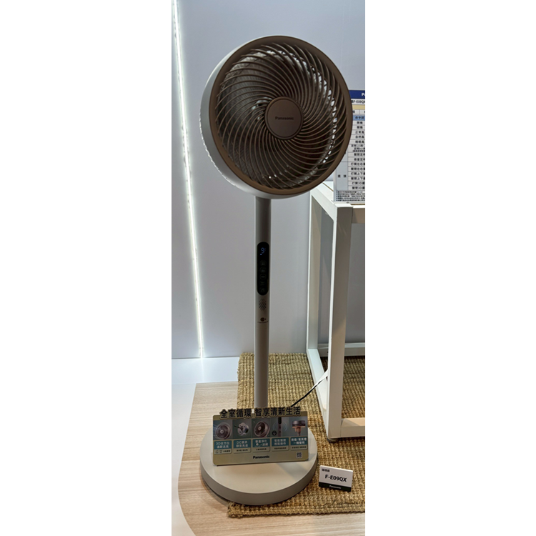(預購)Panasonic 國際 9吋 DC直流靜音 旗艦型立式循環扇(F-E09QX)/速