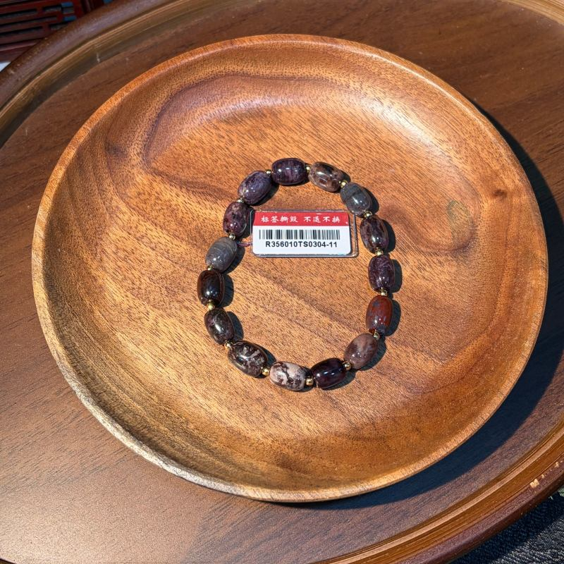 PU10 血舒舒俱萊手串 約7mm+ (R356010TS0304)