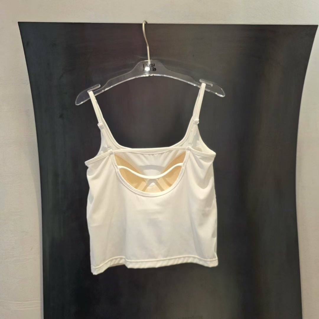 FL5537 冰絲親膚美背細肩帶背心(可調節) *特價* (優惠碼同充值購物金不適用)