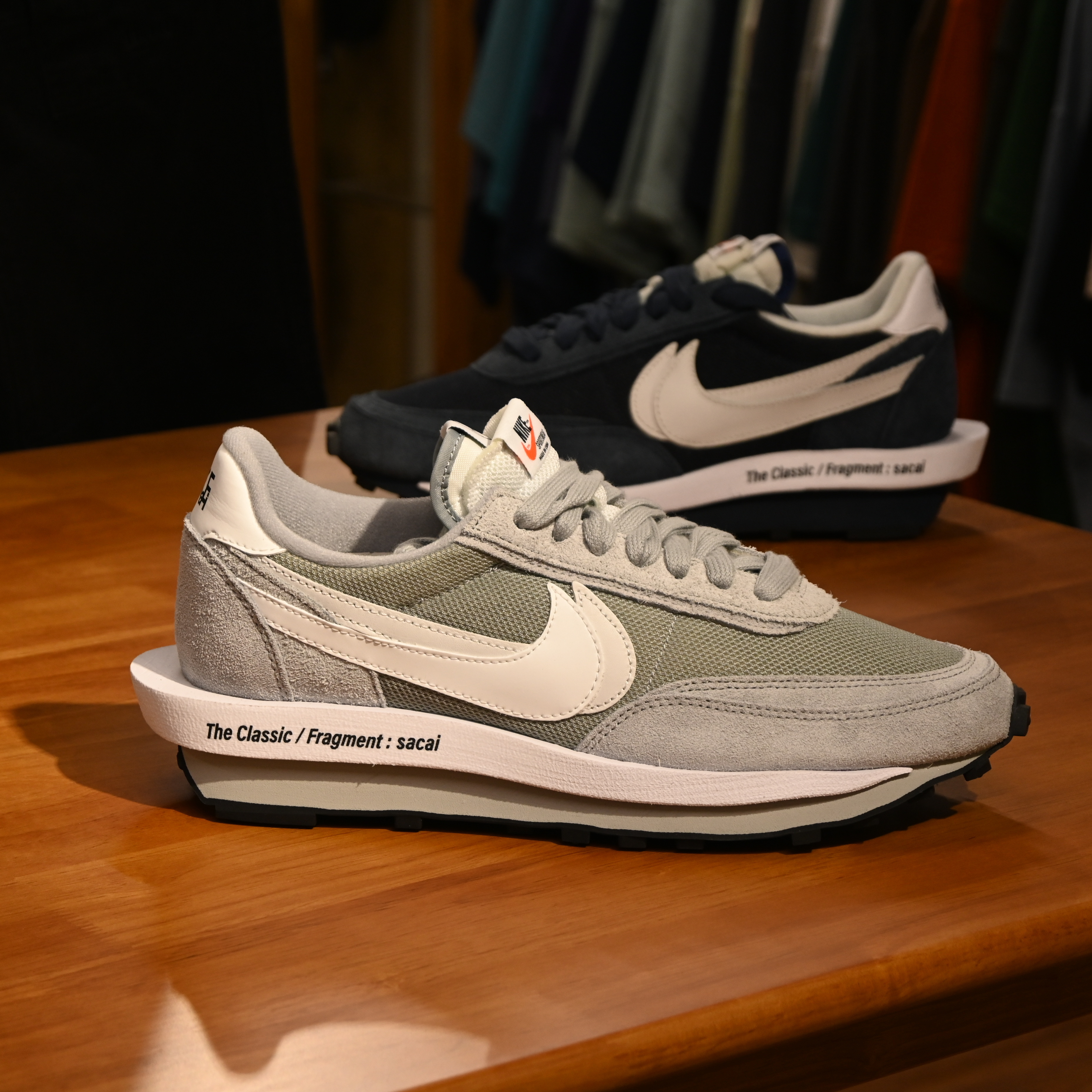 Sacai x Fragment x Nike LDWaffle Grey DH2684-001