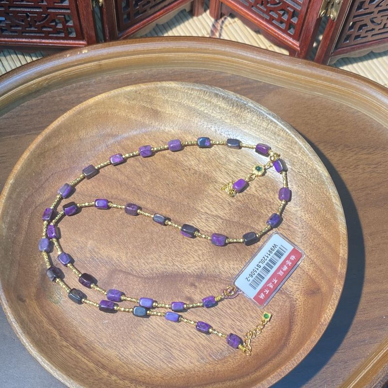 PU29 皇家紫舒俱萊項鏈 約3mm (W991120LS1506)