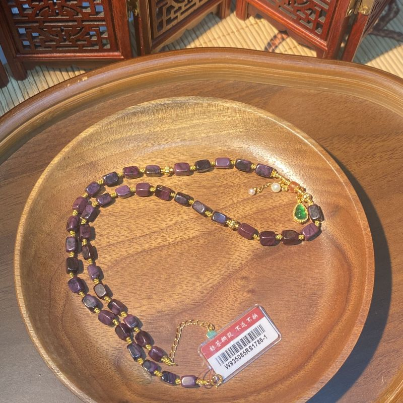 PU37 皇家紫舒俱萊項鏈 約5mm (W935085RS1786)