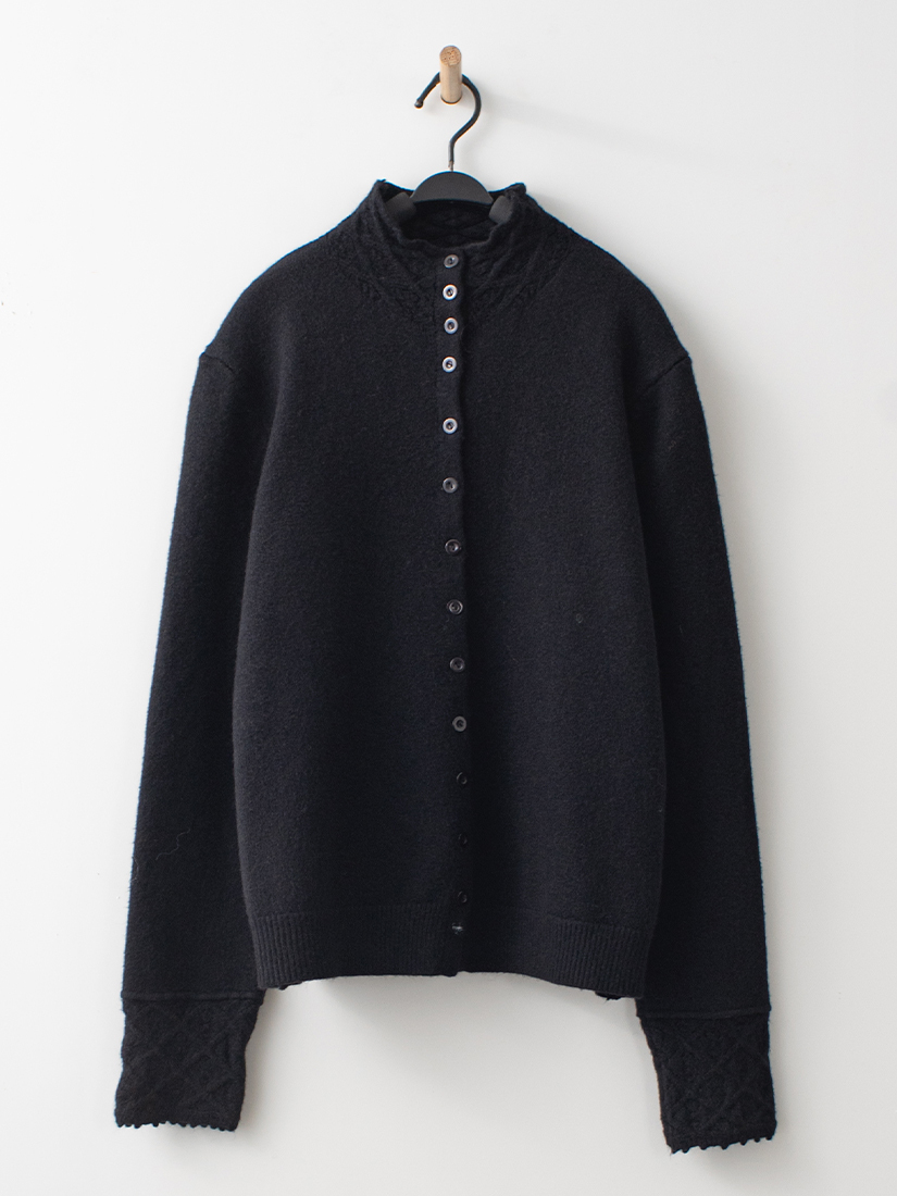 菱格針織外套格紋蛋糕長裙組合