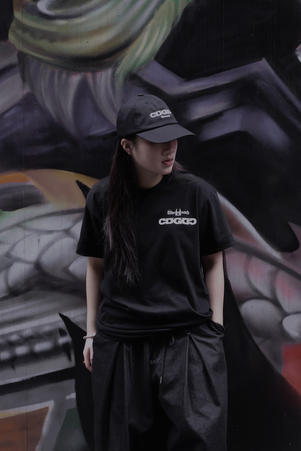 <快速出貨> CDG X GD 聯名系列 短踢 老帽