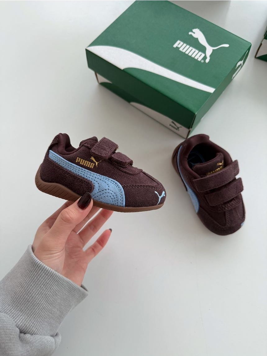 PUMA Speedcat OG V 國外限定 美拉德棕 寶寶藍 魔鬼氈 復古 小童 中童 童鞋 40596129