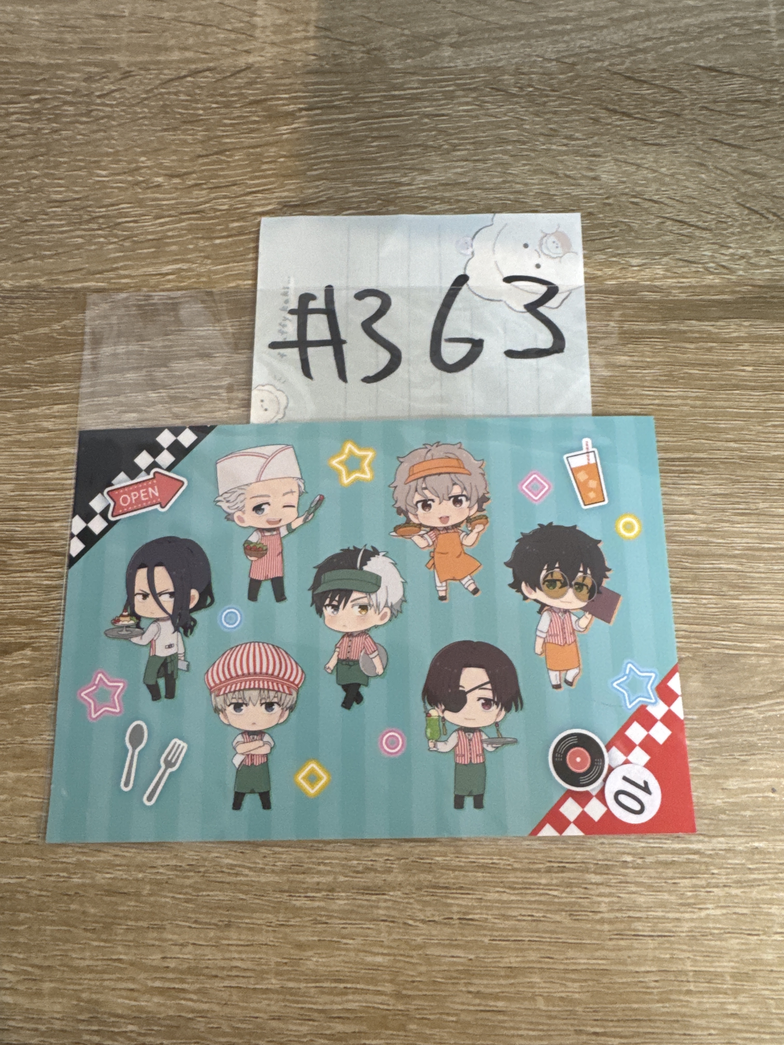 WIND BREAKER  多人 明信片#363