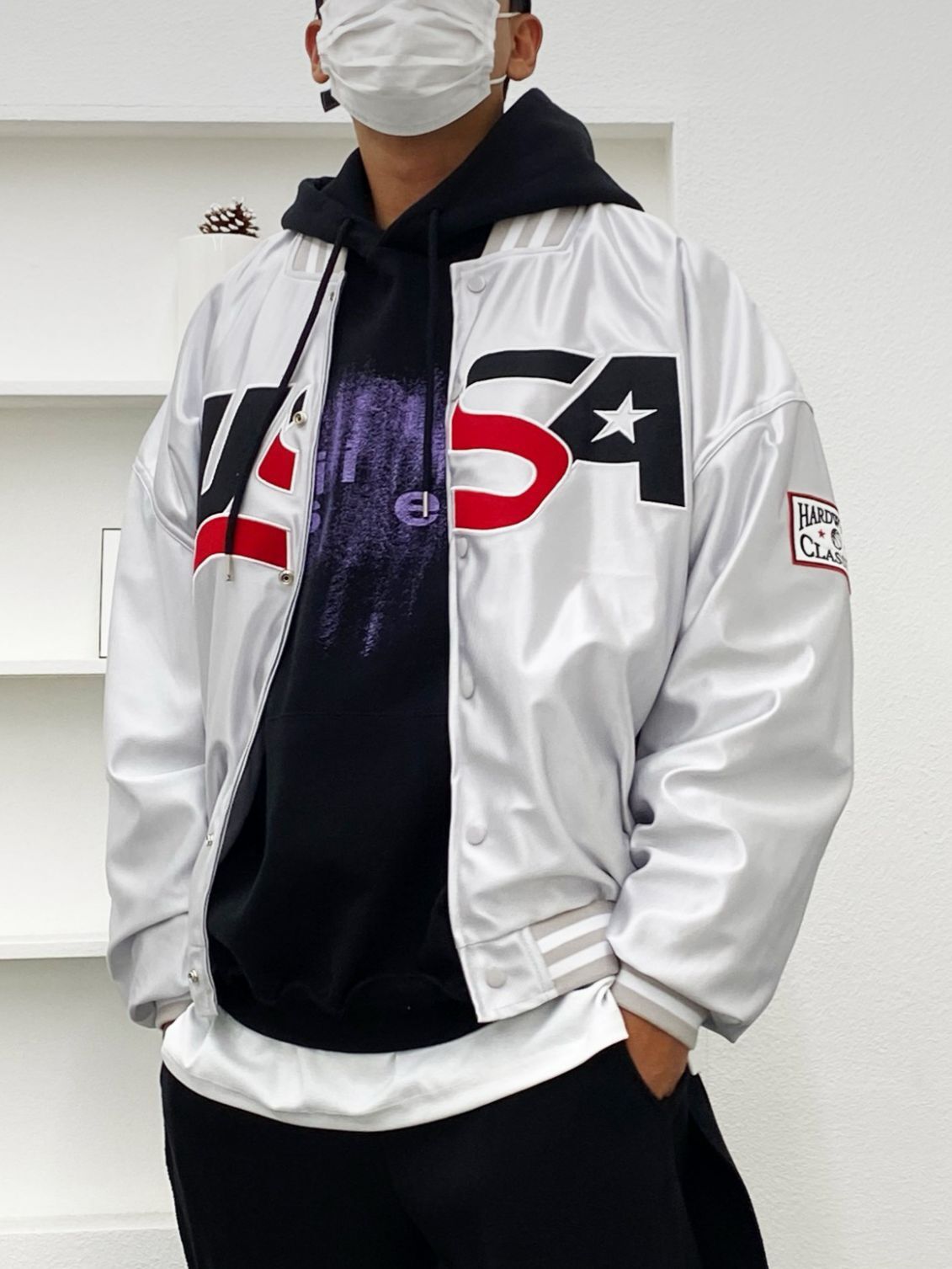 英文字棒球褸 FORCE-015JK