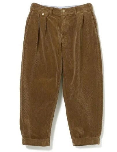 BEAMS PLUS CORDUROY PANTS 余文樂 燈芯絨 錐形 長褲