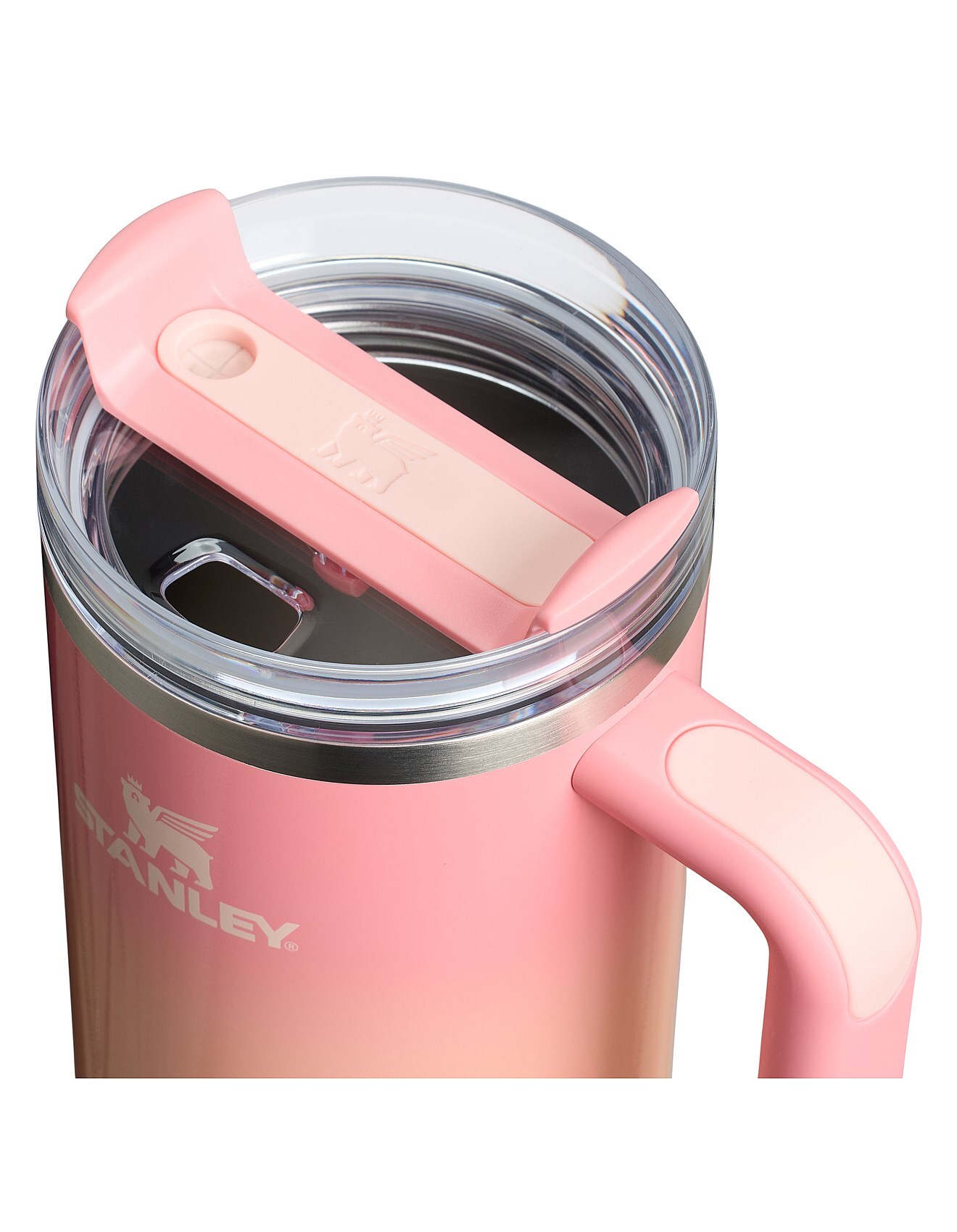 少 量 現 貨 / 預 購 產 品丨STANLEY QUENCHER 2.0 FLOWSTATE TUMBLER 真空保溫吸管隨手杯 PINK MESA SUNSET 40OZ