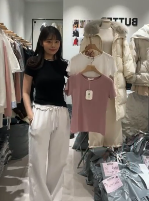 BU5512 莫代爾 Slim版Tee *特價* (充值購物金不適用)