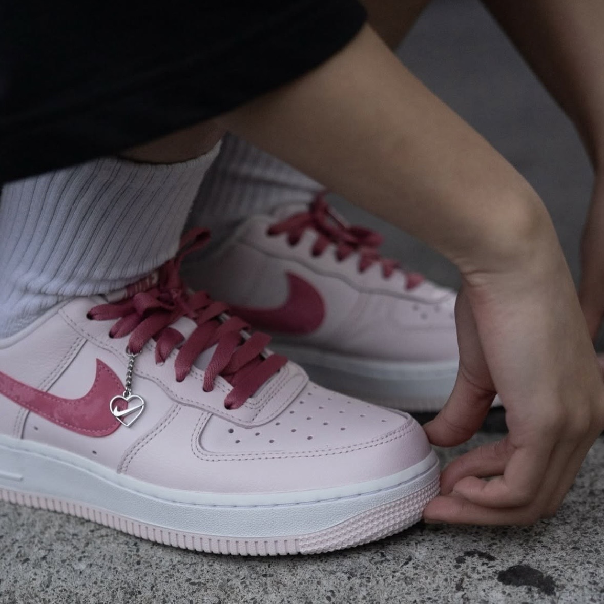 (預訂) Nike Air Force 1 07 - Pink White Valentine‘s Day