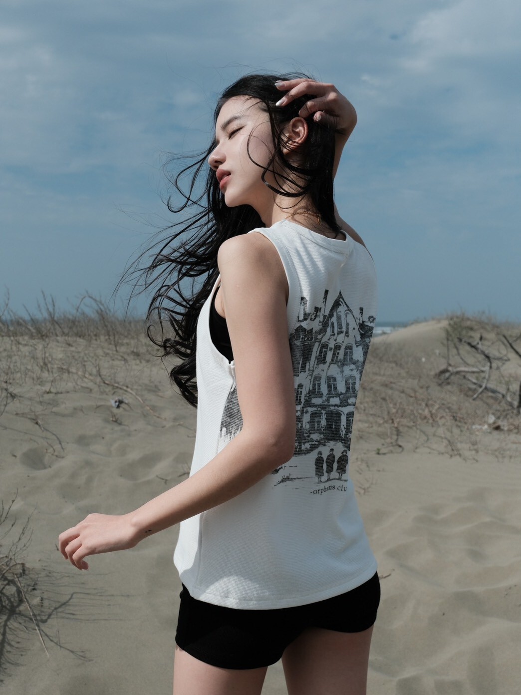 Orphans Club 華夫格大房子Logo背心 Waffle “Orphan House” Tank Top