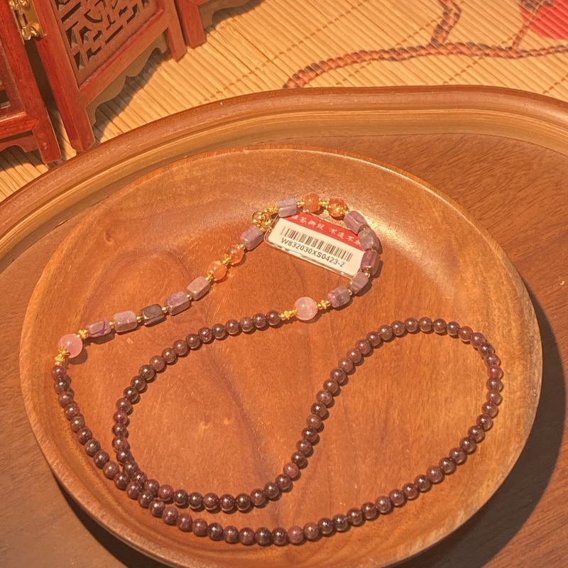 PU55 香芋紫舒俱萊毛衣鏈 約4mm (W832030XS0423)