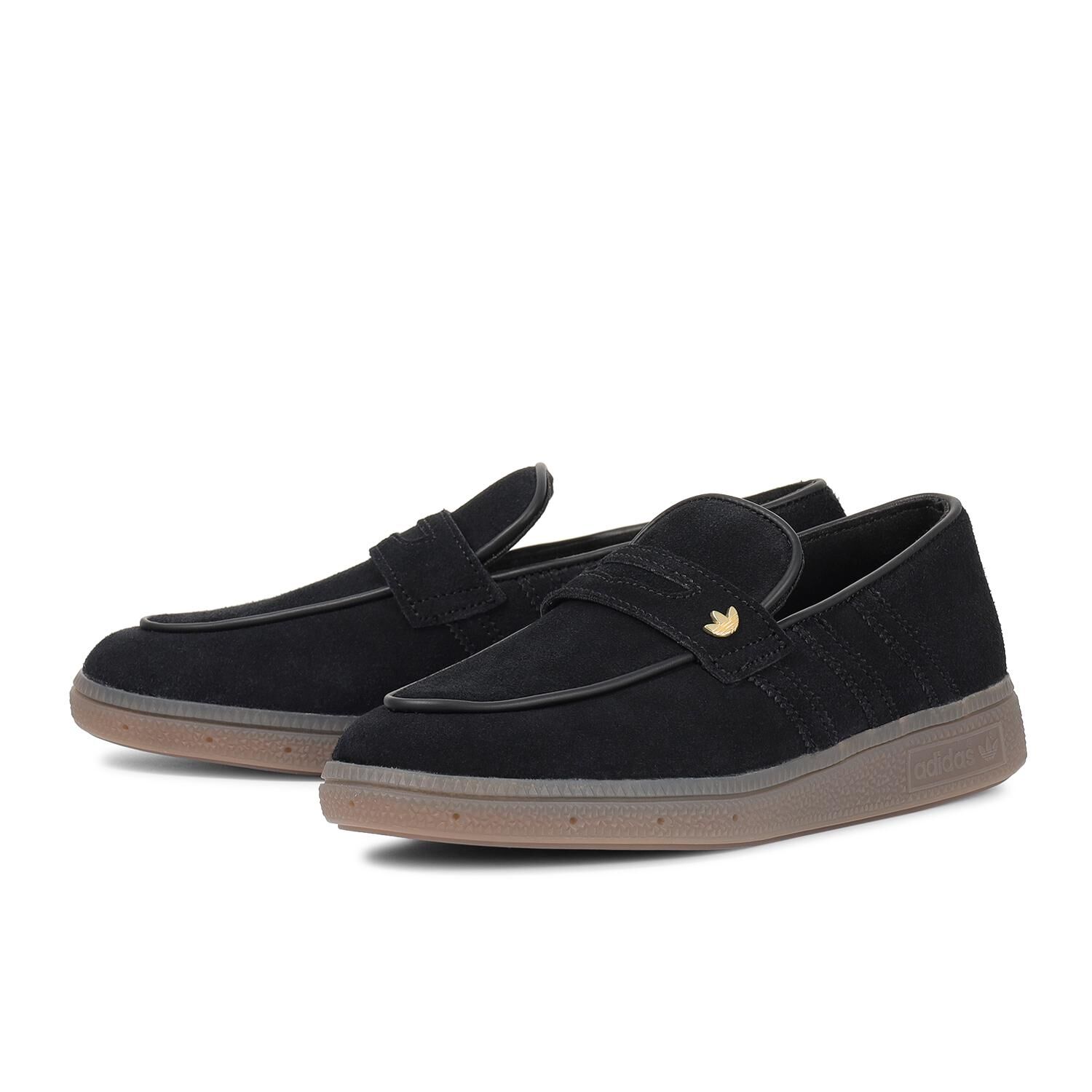 Adidas Handball Spezial Loafer 日本限定 黑色 焦糖 麂皮 復古 樂福鞋 KJ0641