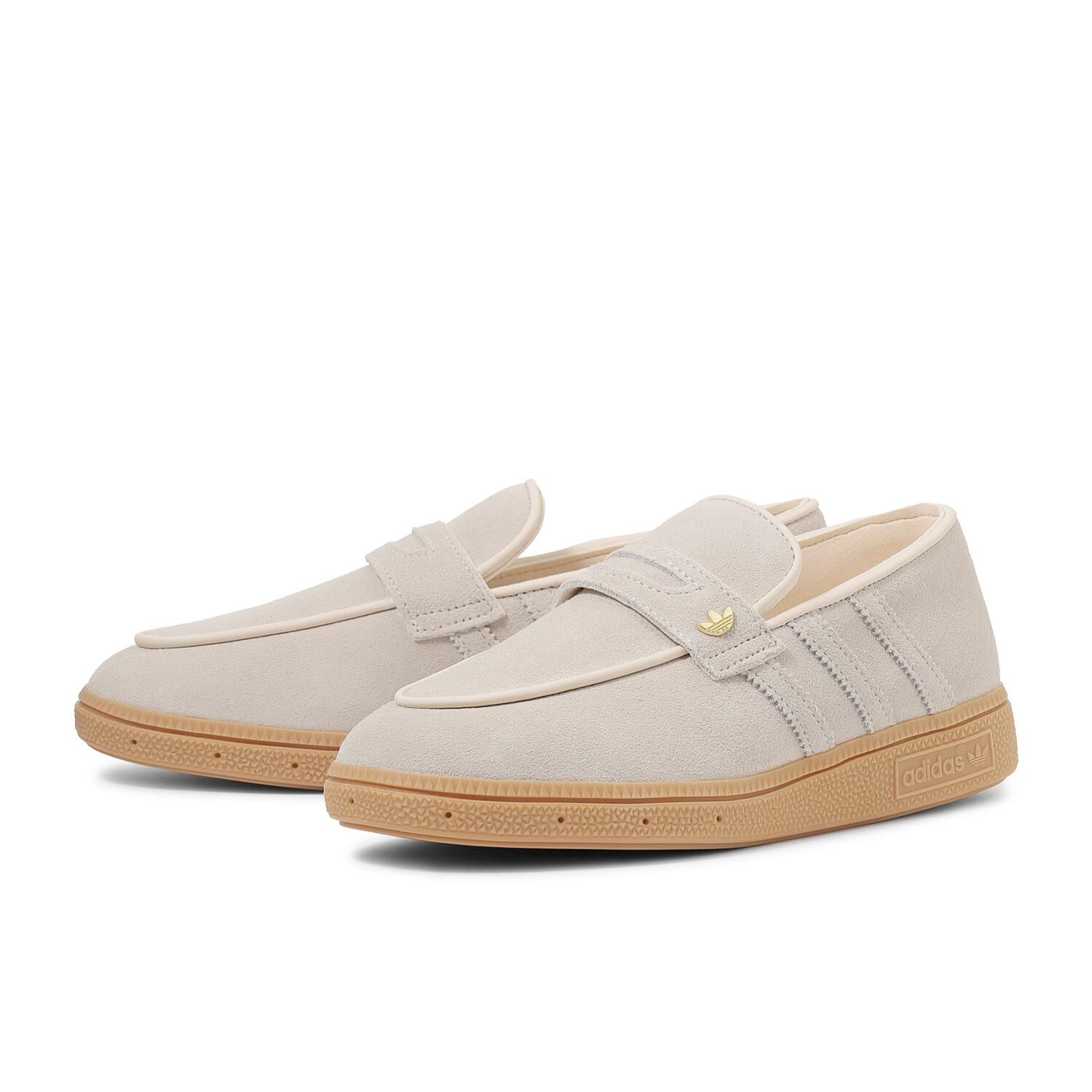Adidas Handball Spezial Loafer 日本限定 淡灰 焦糖 復古 樂福鞋 KJ0640