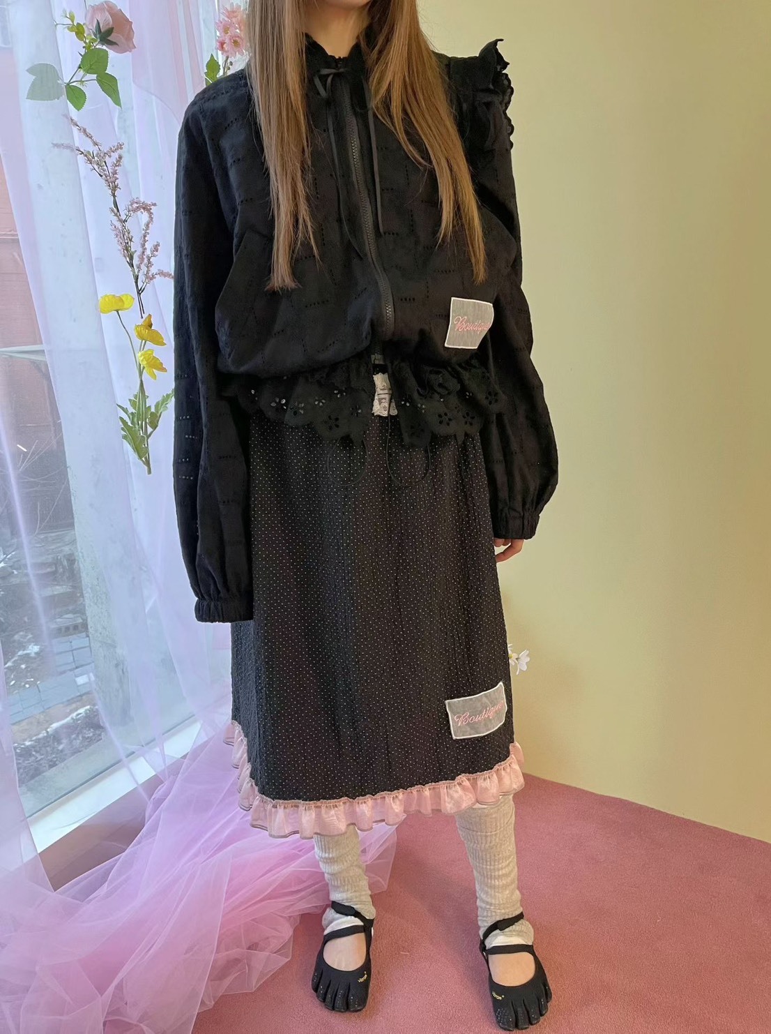 精緻蕾絲系列連帽外套