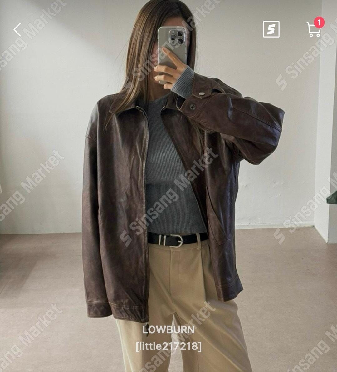 LN5501 夾棉仿皮機車夾克 *特價* (充值購物金不適用)