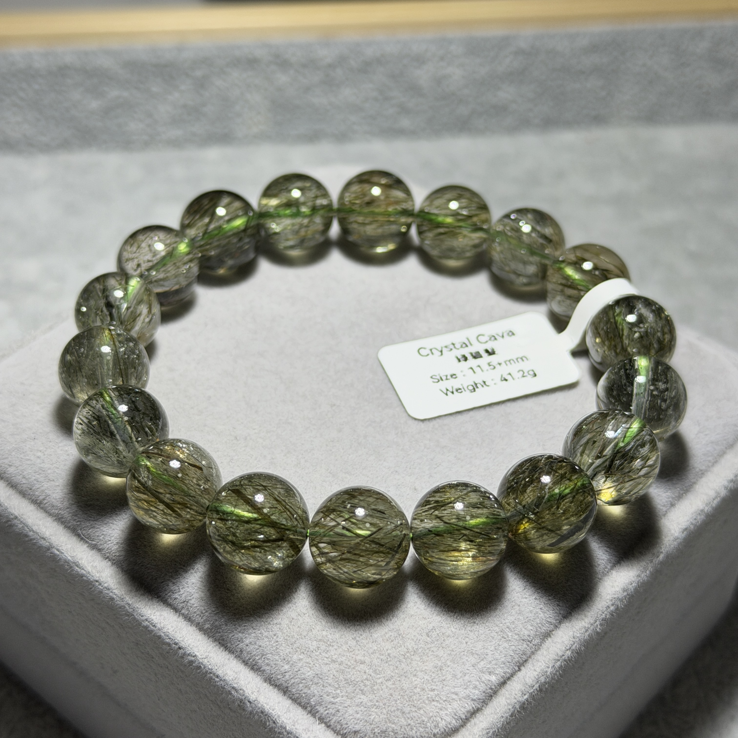 高級綠碧髮 11.5+mm GQ1540