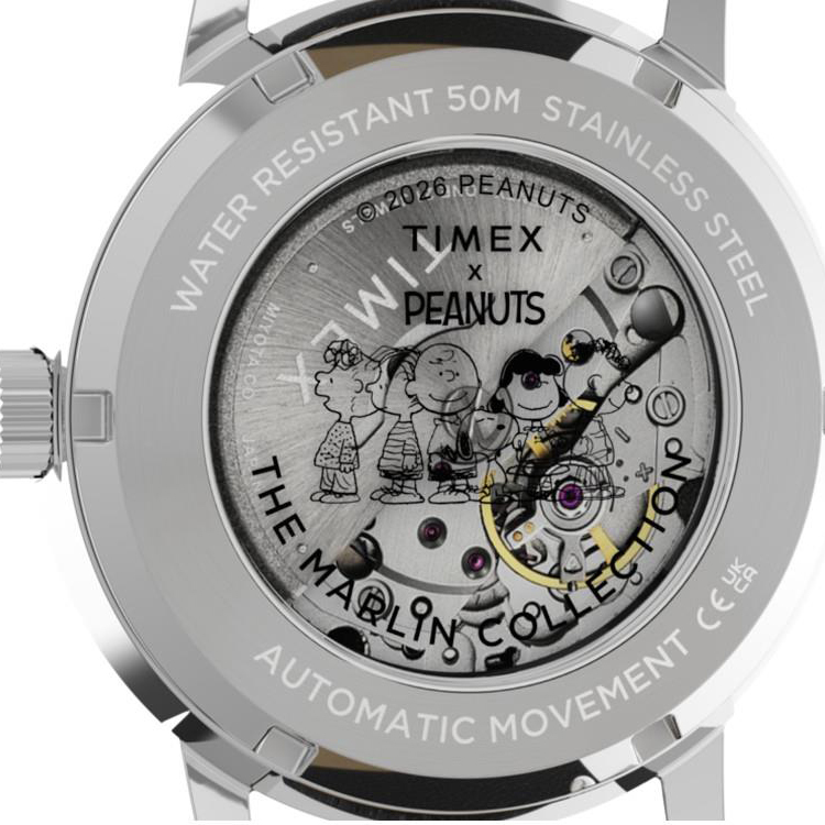 Timex Marlin® Automatic x Peanuts Soccer 40mm TW2Y53800 皮帶機械錶