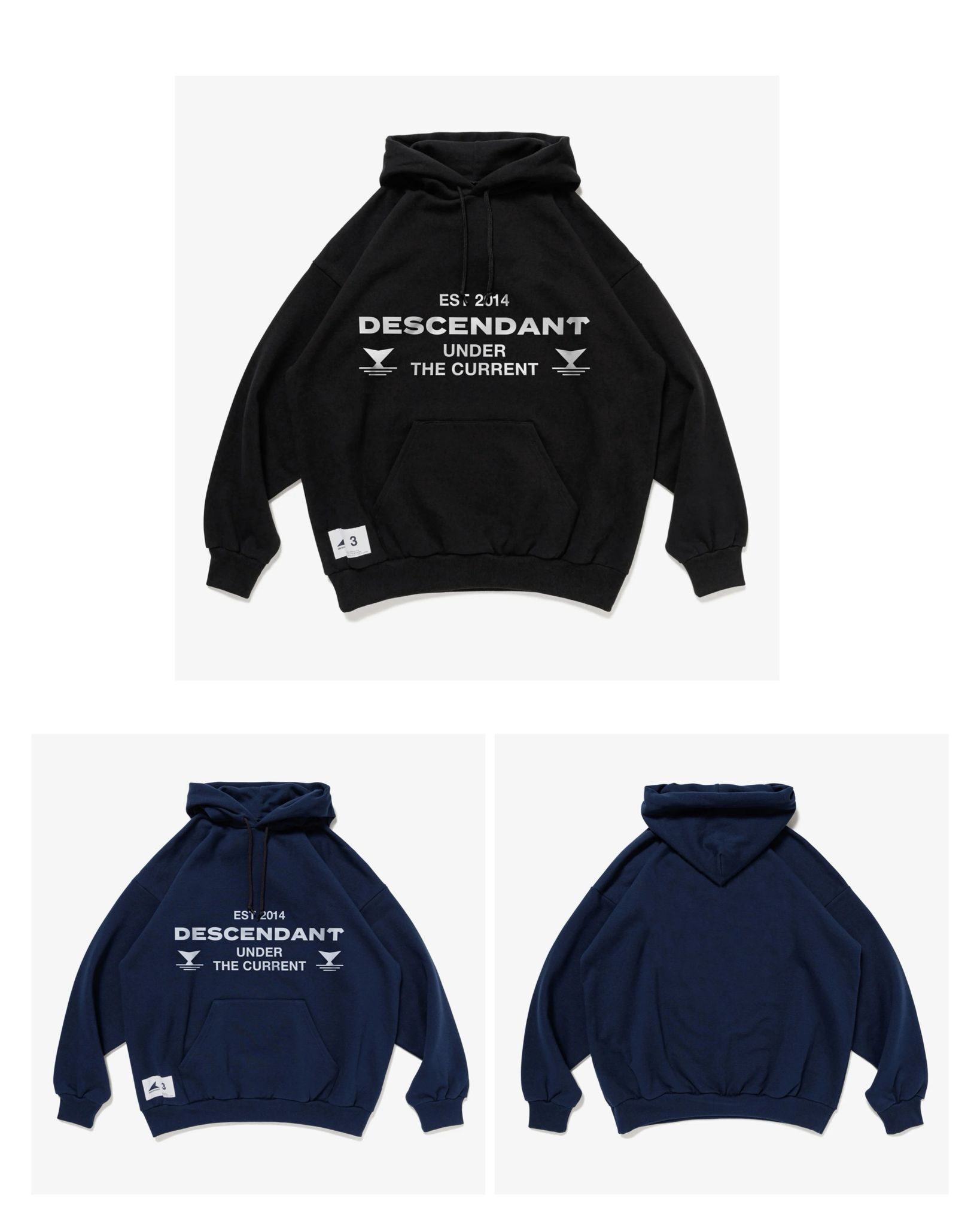 現貨|DESCNEDANT UNDER THE CURRENT HOODY 252ATDS-HPM01S