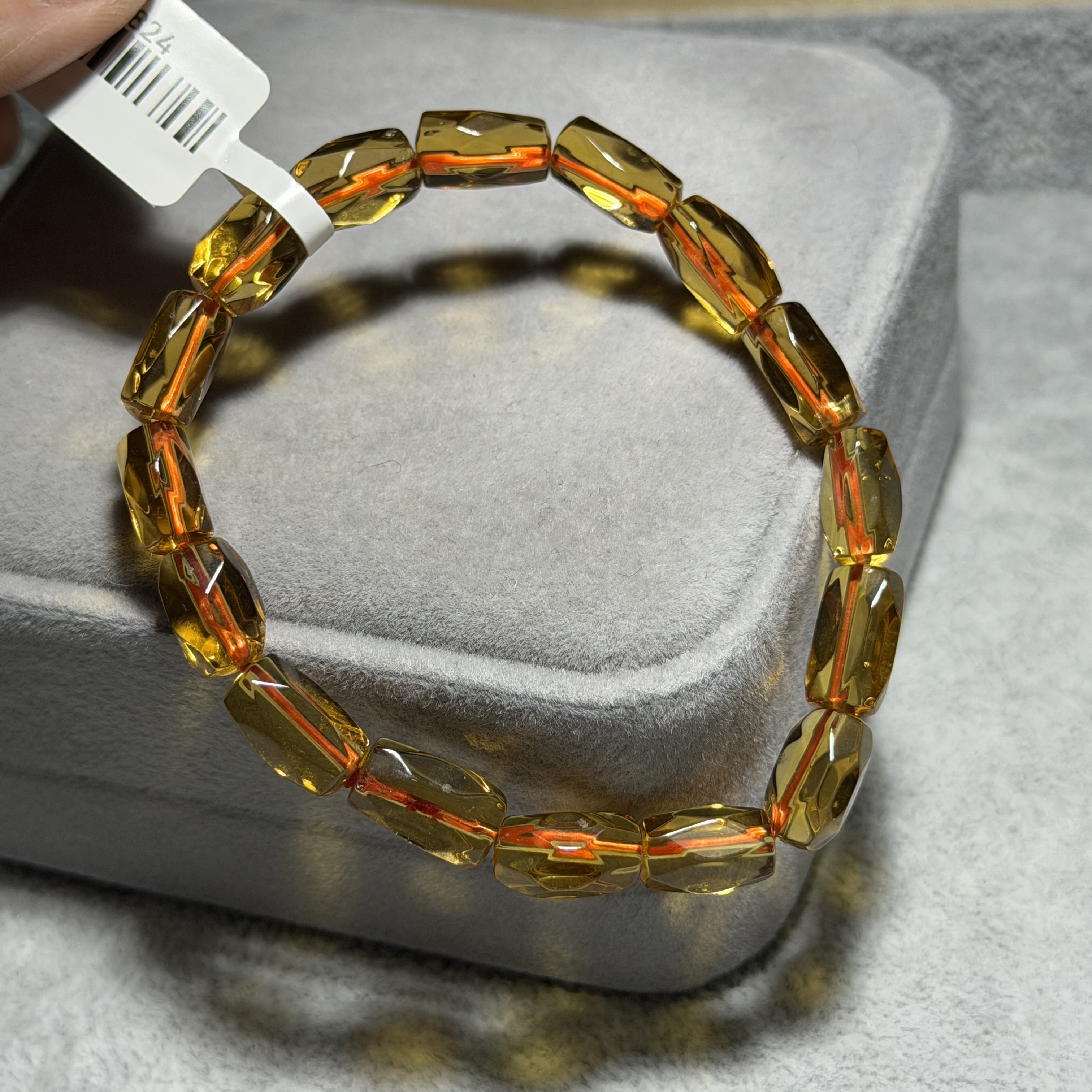 頂級黃水晶 7+mm C1824