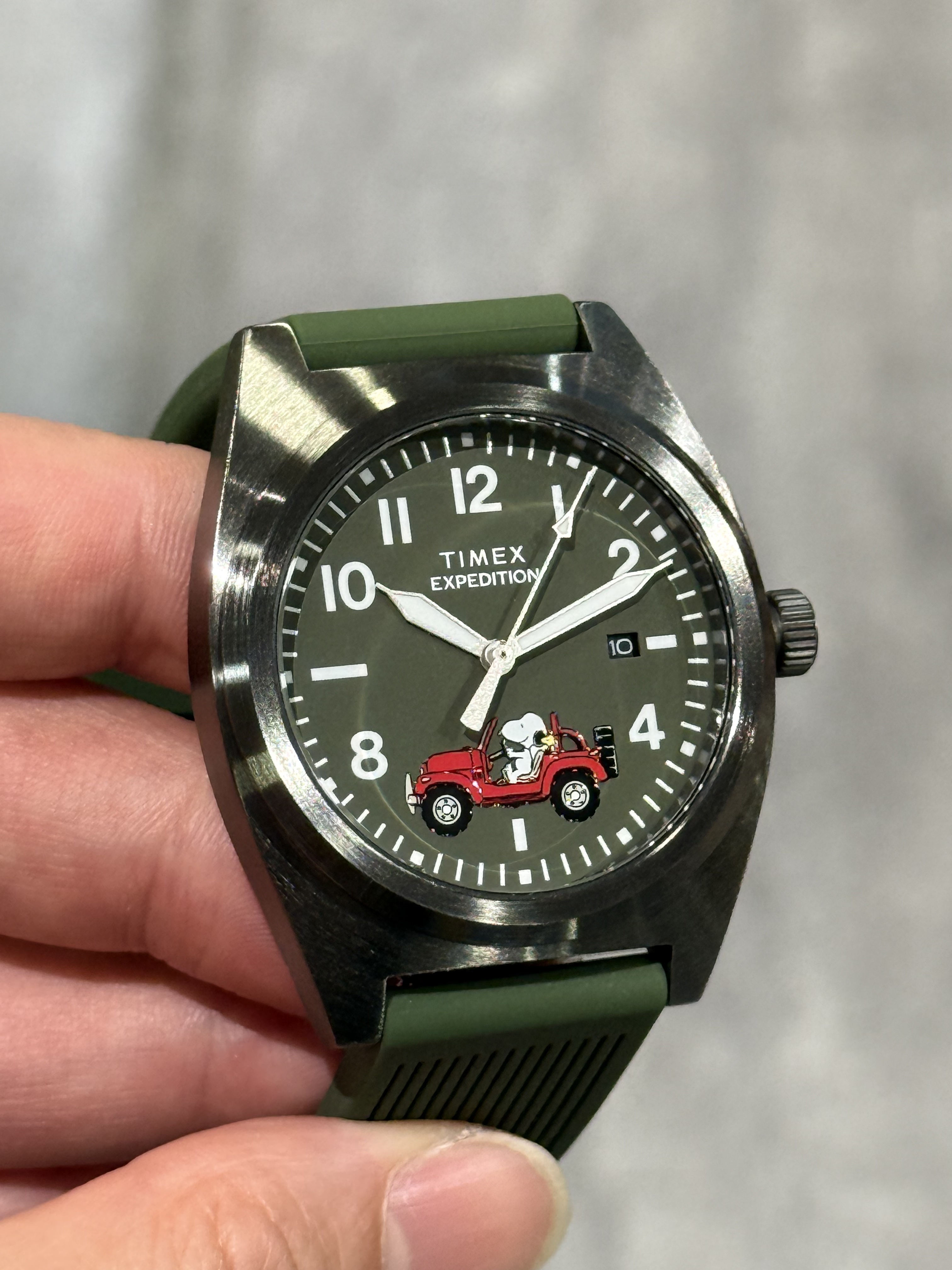 TIMEX x Peanuts Expedition® Capstone 39mm Silicone Strap Watch TW2Y52500