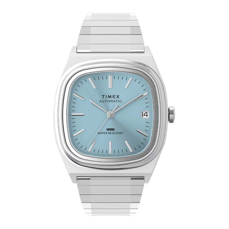 TIMEX 1983 Men's Automatic Reissue Watch 冰藍 機械錶 TW2Y66700
