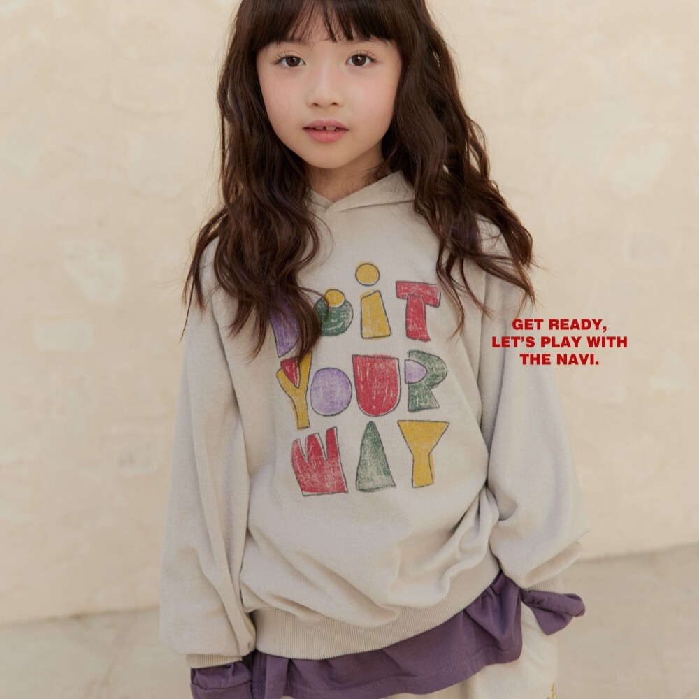 90-160 毛巾布字母帽T 2色