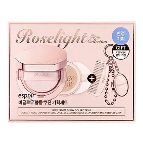 [23/02 - 06/03] eSpoir Be Glow Volume Cushion 13g [Roselight Glow Collection] (with Refill) [Olive Young Planning Set]