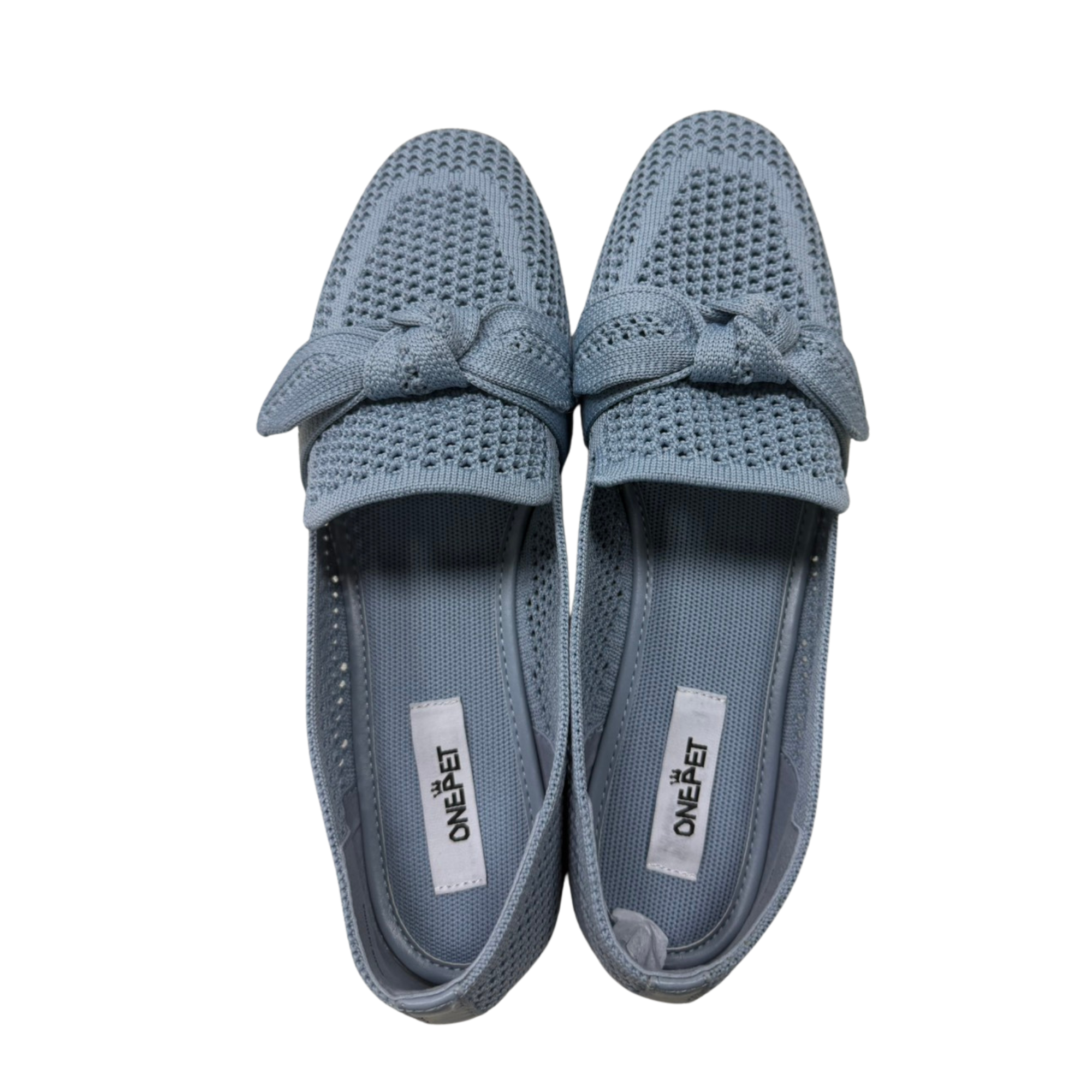 ONEPET | 飛織平底鞋 藍色