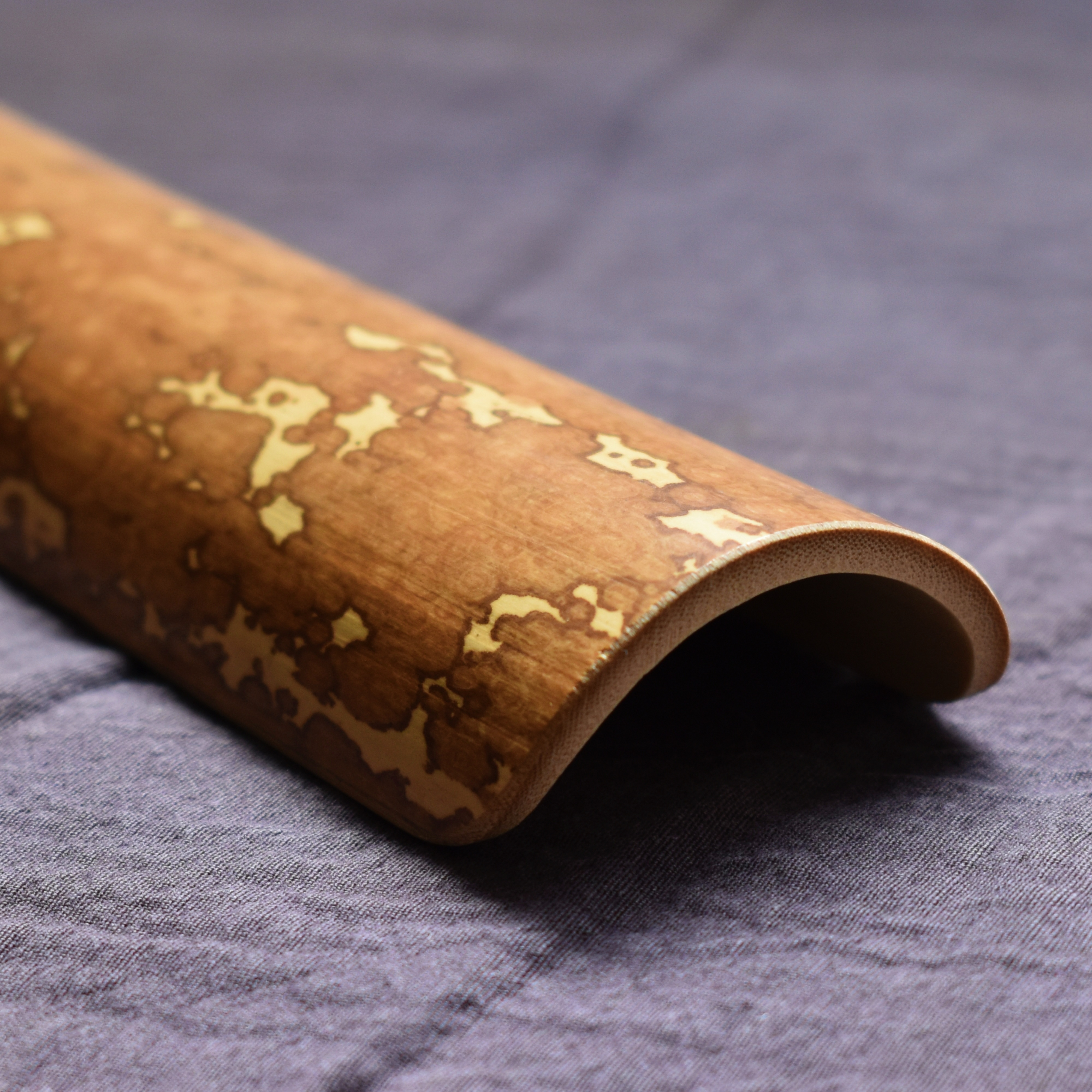 【網店獨家】 青筠問茶 · 純手工 天然梅妃竹 茶則