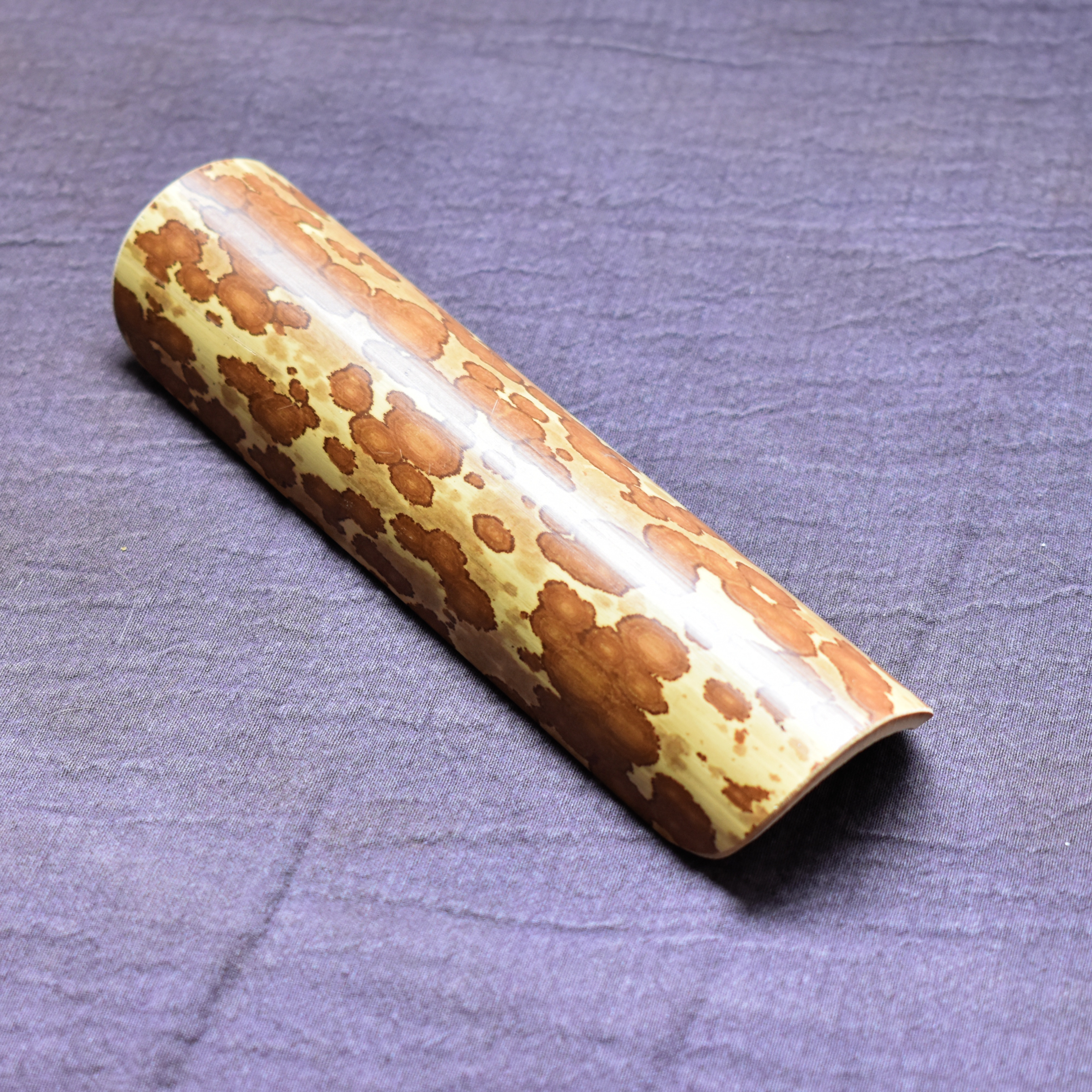 【網店獨家】  竹韻量雪 · 純手工 天然梅妃竹 茶則