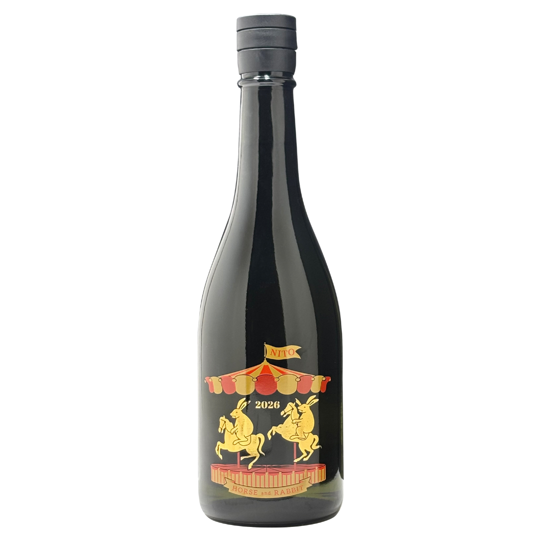 二兔 2026 干支 午年 HORSE＆RABBIT 榨立 生原酒 720mL