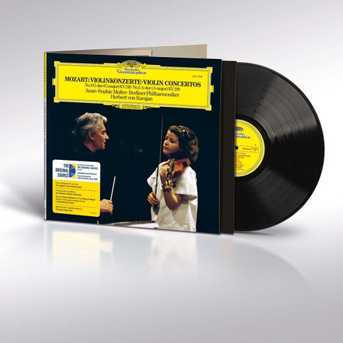 Anne-Sophie Mutter - Mozart: Violin Concertos No. 3 & No. 5 (The Original Source Series) 180g LP