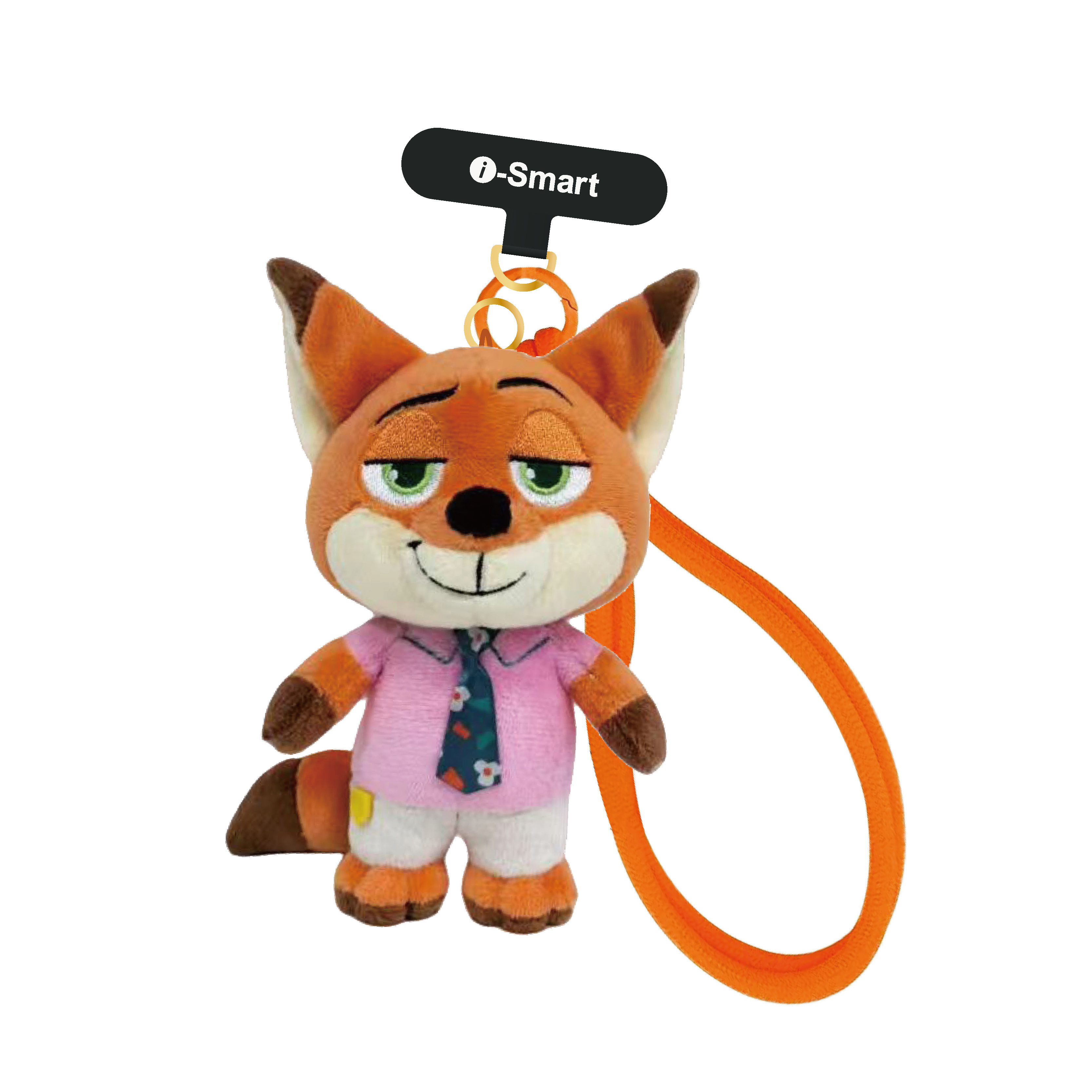 毛公仔系列手機掛繩(優獸大都會尼克)