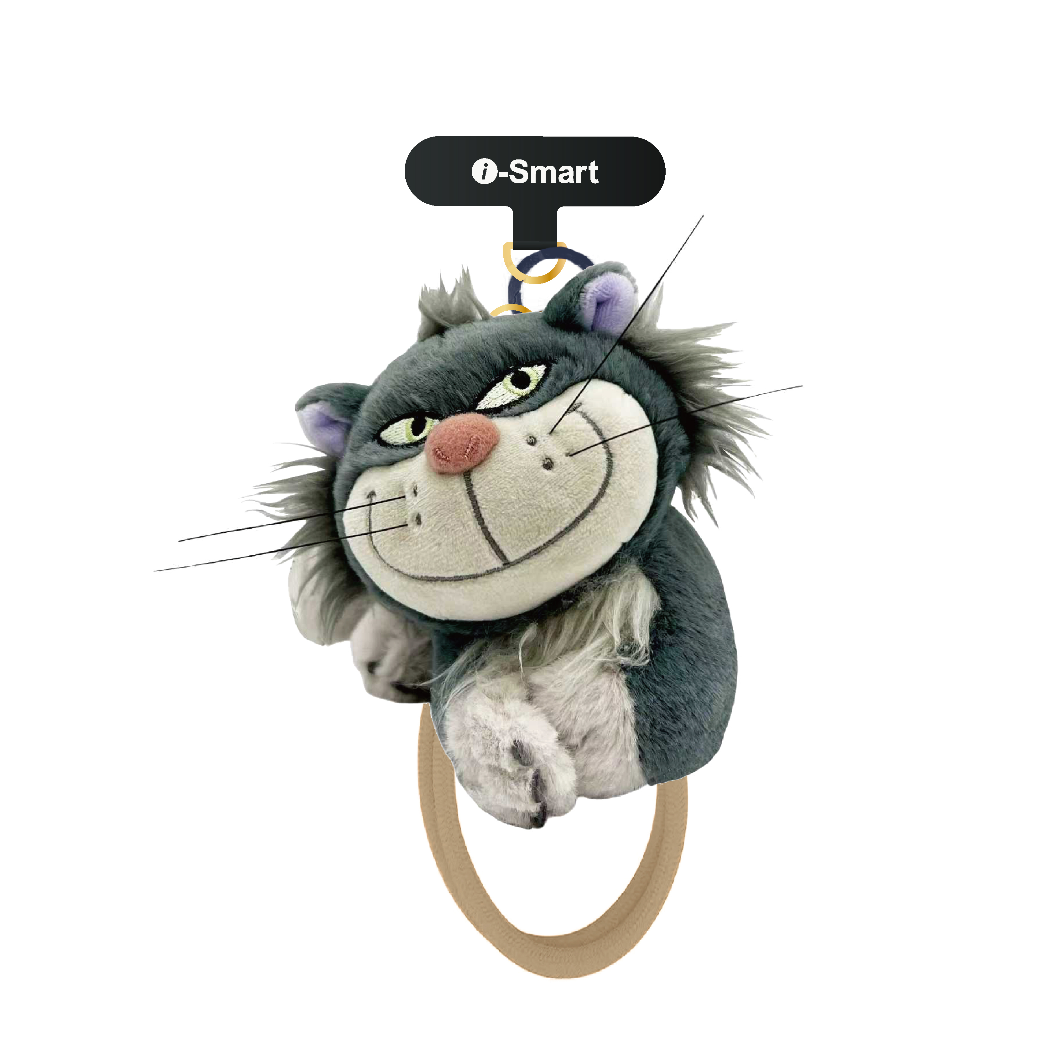 毛公仔系列手機掛繩(魯斯佛)