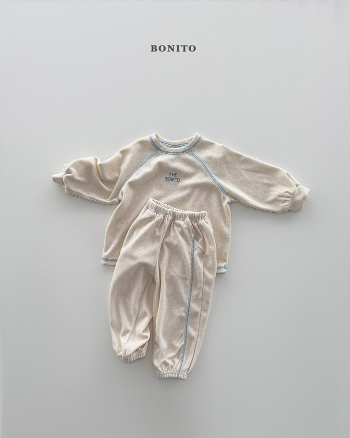 正韓春Bonito 嫩嬰/小童三色軟綿縫線套裝