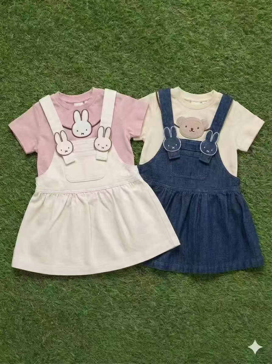 日單 米飛牛仔吊帶系列/內搭上衣(80-130)