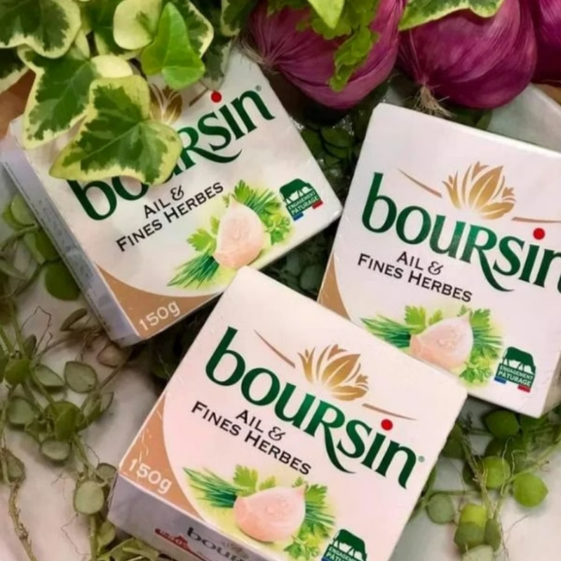 法國 Boursin 布爾辛 大蒜乳酪起司 香蒜乳酪抹醬
