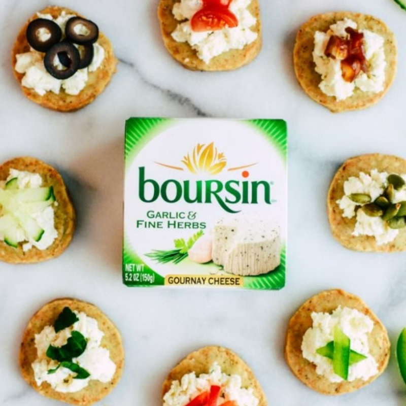 法國 Boursin 布爾辛 大蒜乳酪起司 香蒜乳酪抹醬