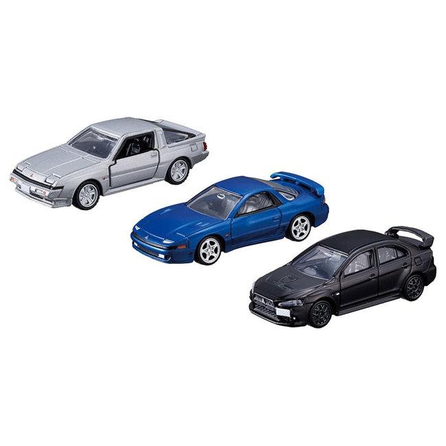 Tomica Premium 套裝合金車 - MITSUBISHI SPORTS CARS 3 MODELS Collection