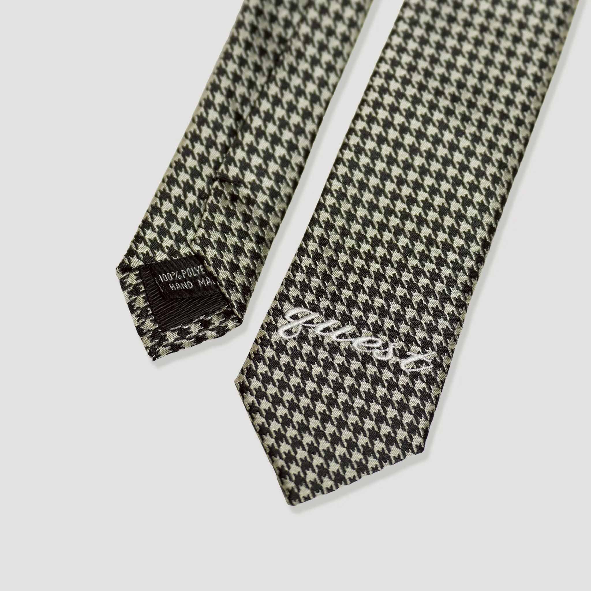 【車庫服飾】QUEST Houndstooth Tie 千鳥格領帶