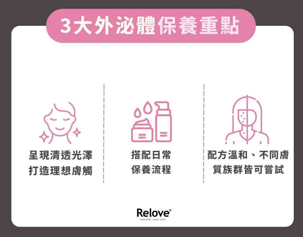 3大外泌體保養重點