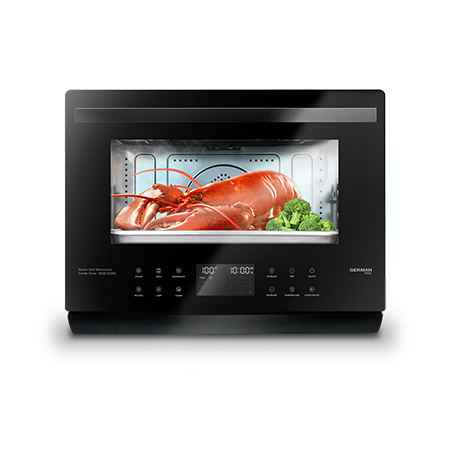 德國寶氣炸微蒸烤焗爐座檯式時尚設計