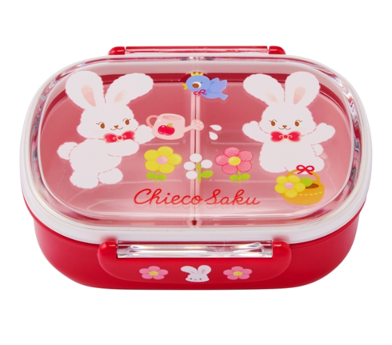 CS 紅色兔兔食物盒